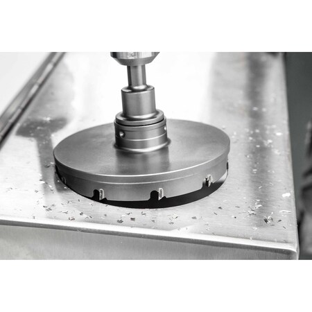 Green Leaf Carbide Cutter, Qc (4-1/2"), Hole Making 645-4-1/2